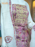 Light Purple Beautiful Pattern Unstitched Suit