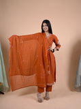 Breathable A-Line Cotton Casual Suit