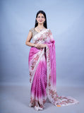 Raksha Bandhan Special Saree - Pink