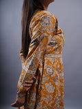 MUSTERD FLORAL ANARKALI 3 PCS SET