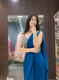 Modern Pre-Draped Co-ord Party Wear Saree