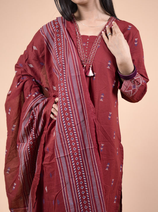 Everyday Cotton Summer Suit – Office & Casual Wear