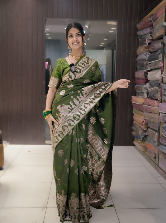 Affordable Banarasi Silk Saree – Budget Collection