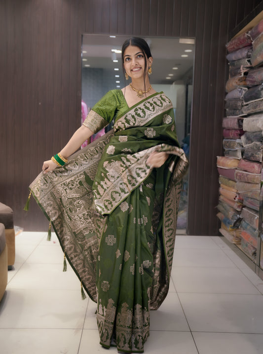 Affordable Banarasi Silk Saree – Budget Collection