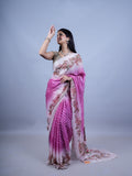 Raksha Bandhan Special Saree - Pink