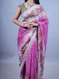 Raksha Bandhan Special Saree - Pink